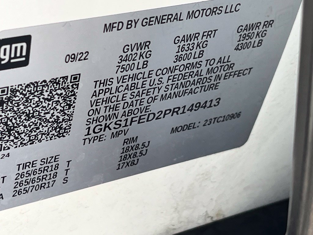 Used 2023 GMC Yukon XL SLE RWD image 21