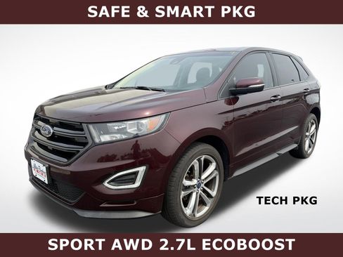 Used 2018 Ford Edge Sport w/ Ford Safe & Smart Package AWD/4WD image 1
