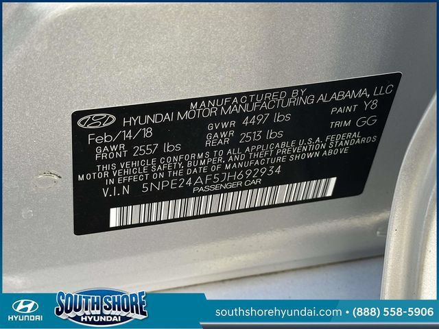Used 2018 Hyundai Sonata SE FWD image 20