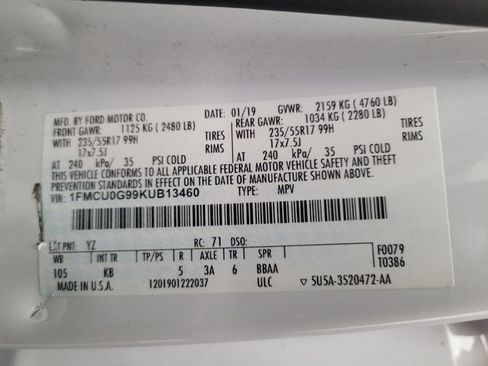 Used 2019 Ford Escape SE FWD image 33