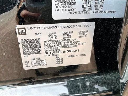 Used 2022 GMC Sierra 1500 AT4X AWD/4WD image 14