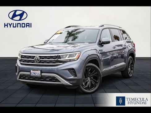 Used 2022 Volkswagen Atlas SE w/ Panoramic Sunroof Package AWD/4WD image 1