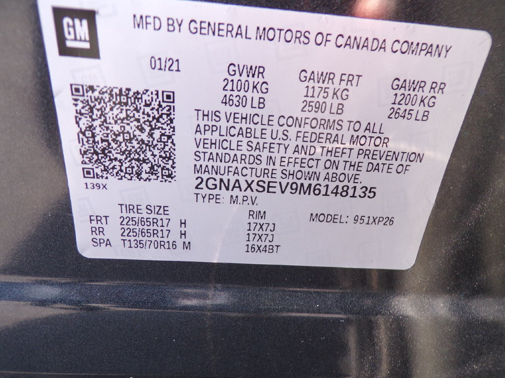 Used 2021 Chevrolet Equinox LS AWD/4WD image 25