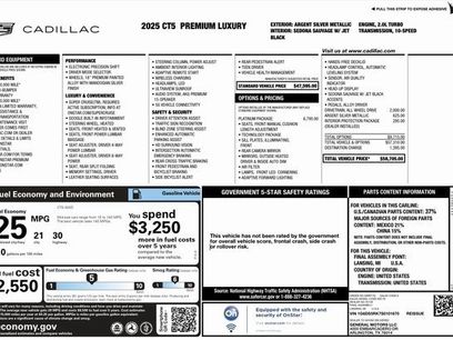 Used 2025 Cadillac CT5 Premium Luxury