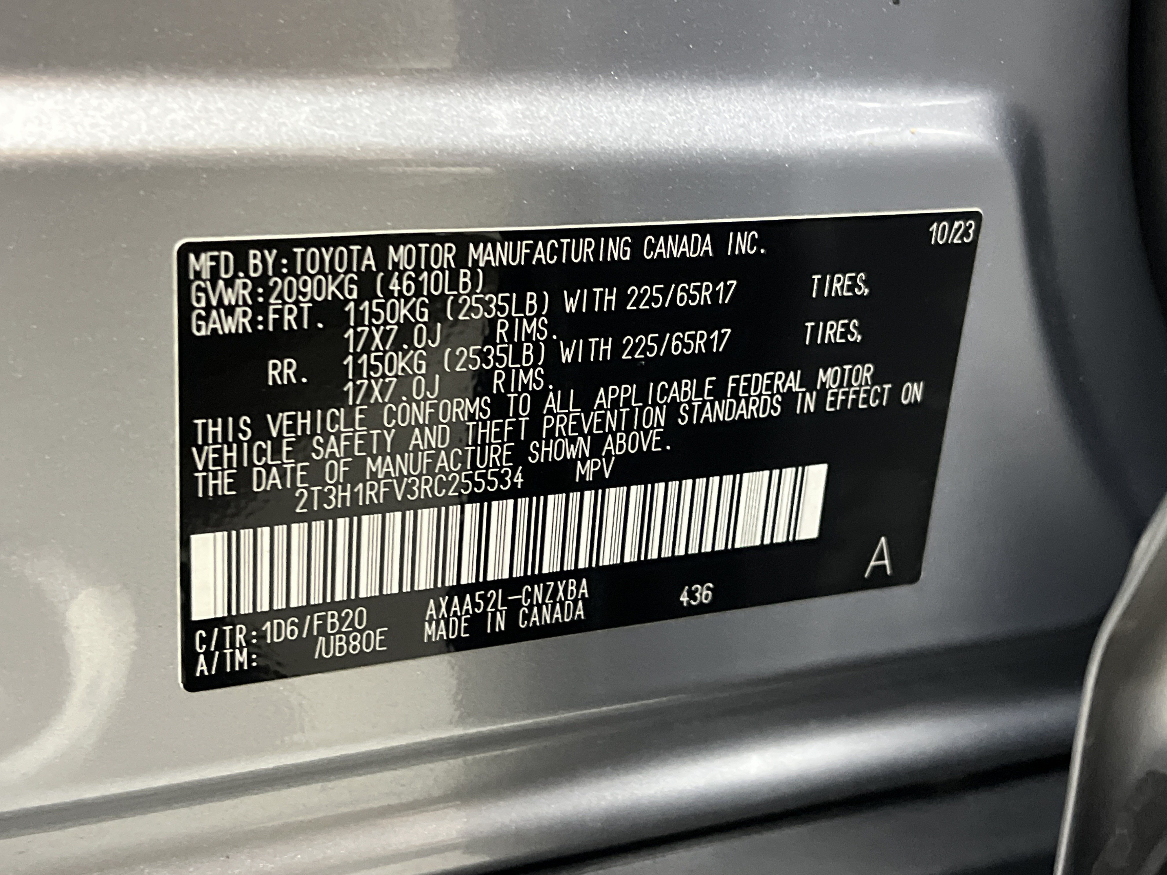 Certified 2024 Toyota RAV4 LE FWD image 33