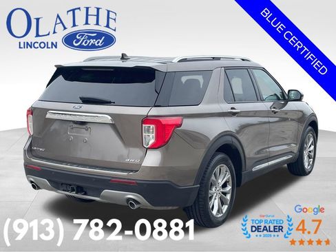 Certified 2021 Ford Explorer Limited w/ Equipment Group 301A image 6