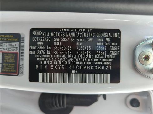 Used 2021 Kia Sorento S w/ Panoramic Sunroof Package FWD image 15