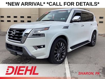 Used 2023 Nissan Armada Platinum w/ Captain's Chairs Package