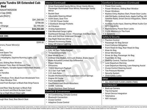 Certified 2026 Toyota Tundra SR RWD image 32