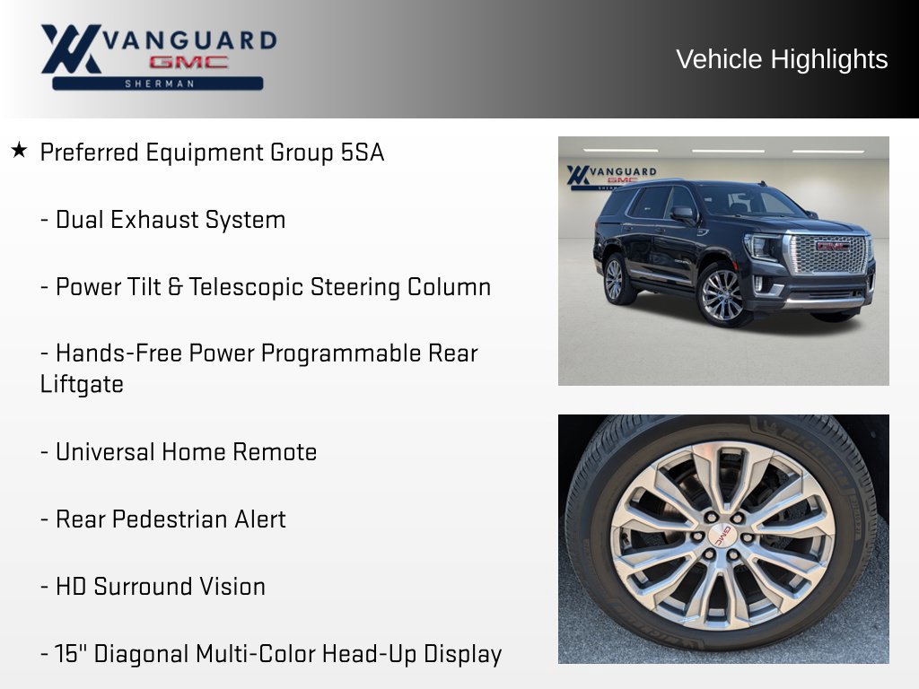 Used 2021 GMC Yukon Denali w/ Denali Premium Package RWD image 16