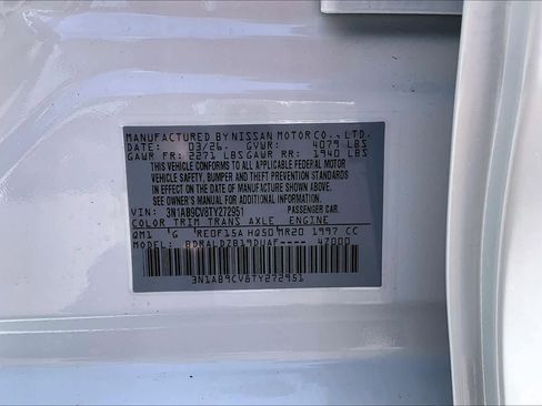 New 2026 Nissan Sentra SV FWD image 16