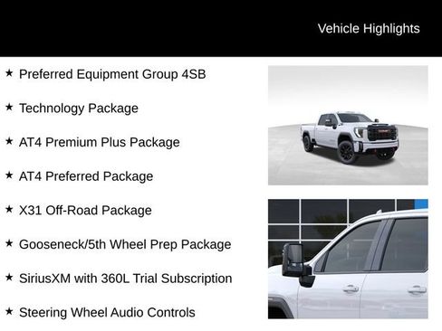 New 2026 GMC Sierra 2500 AT4 w/ AT4 Premium Plus Package AWD/4WD image 8