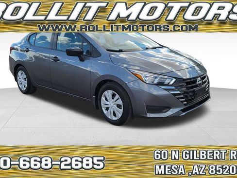 Used 2023 Nissan Versa S w/ Trunk Package FWD image 1