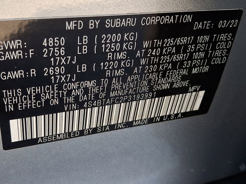 Used 2023 Subaru Outback Premium image 28