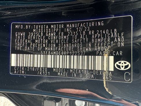 Used 2024 Toyota Corolla LE FWD image 20