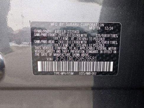 Certified 2025 Subaru Forester Limited w/ Popular Package #1 image 32