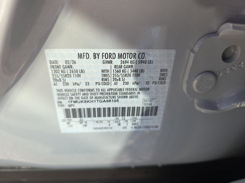 Used 2026 Ford Explorer ST-Line AWD/4WD image 20