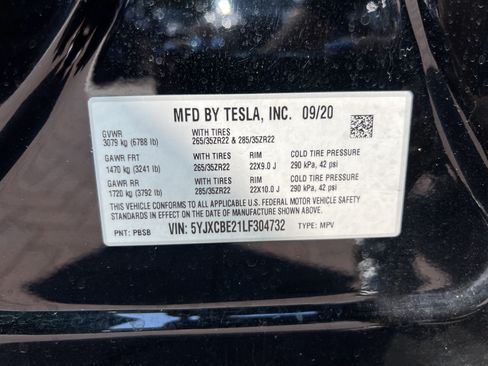 Used 2020 Tesla Model X Long Range AWD/4WD image 35
