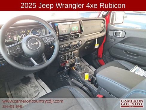 New 2025 Jeep Wrangler Unlimited Rubicon 4xe w/ Convenience Group AWD/4WD image 14