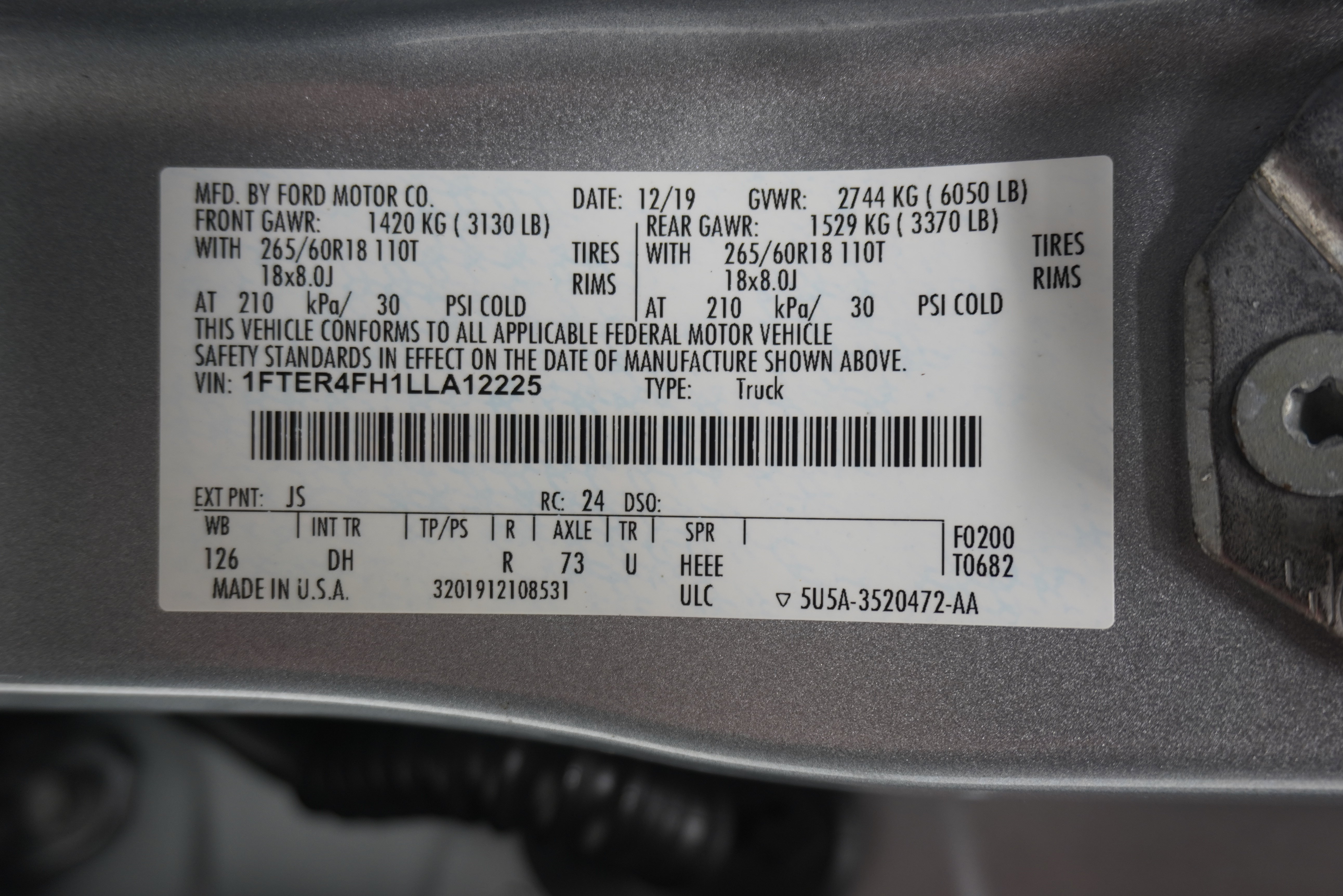 Used 2020 Ford Ranger Lariat w/ Equipment Group 501A Mid AWD/4WD image 33