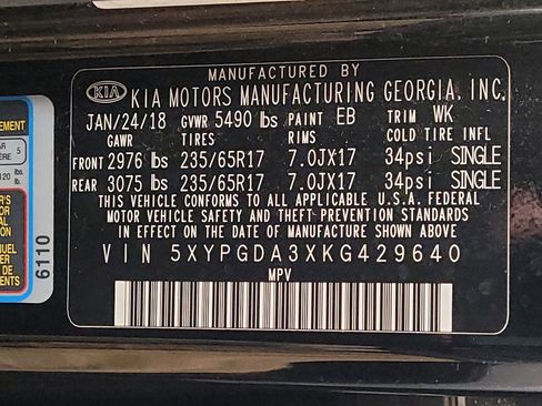 Used 2019 Kia Sorento AWD image 33