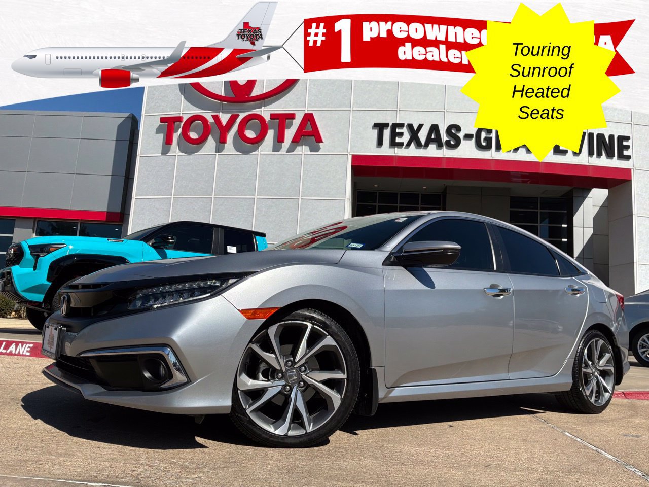 Used 2019 Honda Civic Touring image 1