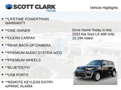 Used 2023 Kia Soul LX w/ LX Technology Package image 12