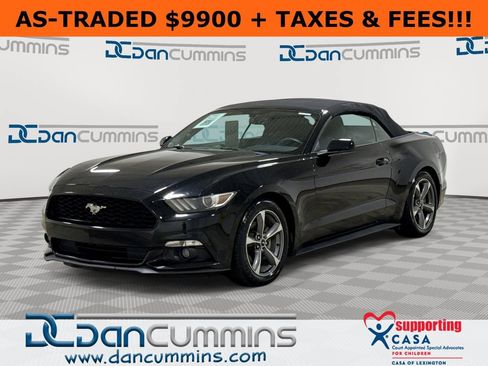 Used 2016 Ford Mustang Convertible w/ Equipment Group 051A RWD image 1