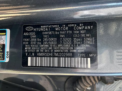 Used 2021 Hyundai Palisade Limited image 35