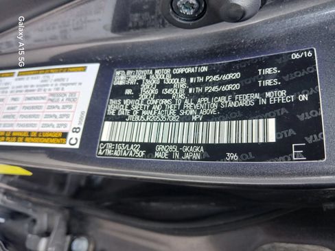 Used 2016 Toyota 4Runner Limited AWD/4WD image 11