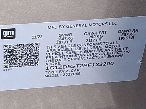 Used 2023 Chevrolet Malibu LT w/ Driver Confidence Package image 14