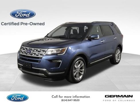 Certified 2018 Ford Explorer Limited w/ Equipment Group 301A image 1