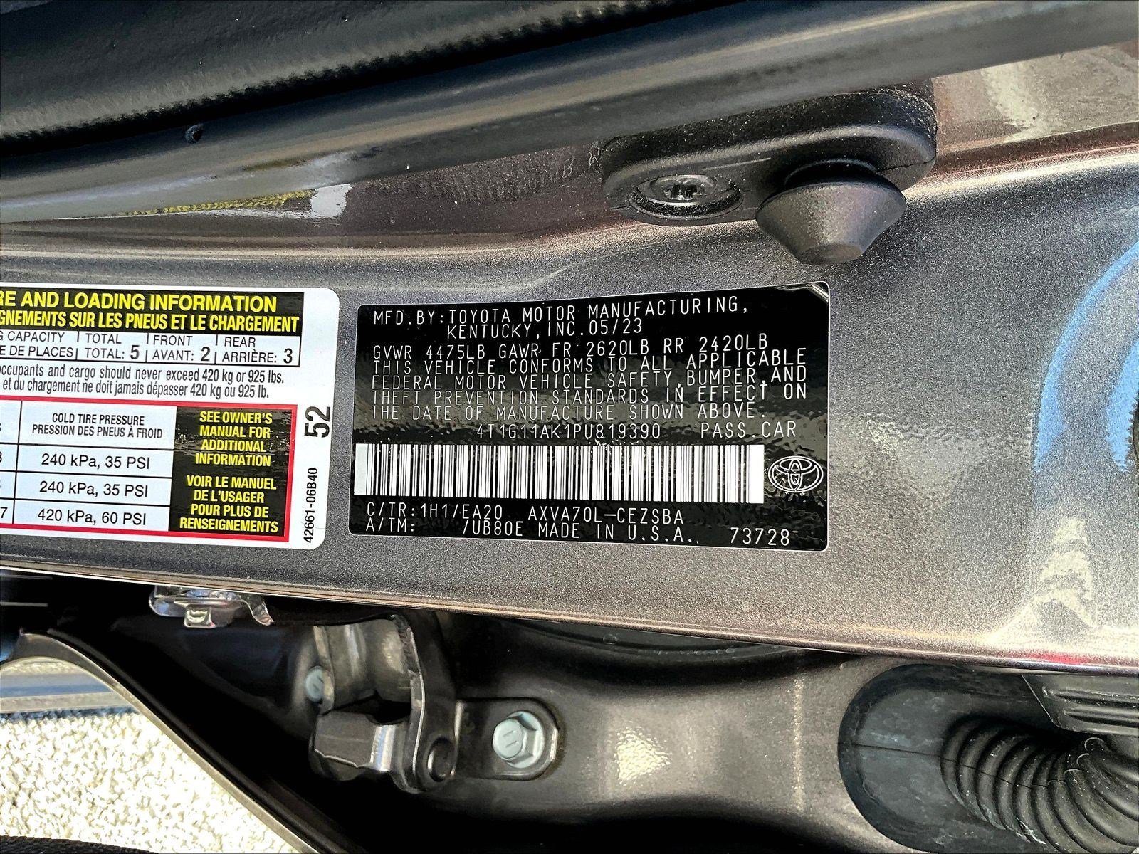 Used 2023 Toyota Camry SE FWD image 18