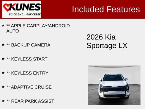 Used 2026 Kia Sportage LX FWD image 2