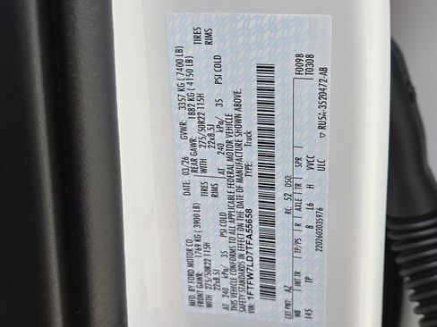 Used 2026 Ford F150 Platinum w/ Equipment Group 703A Plus AWD/4WD image 54