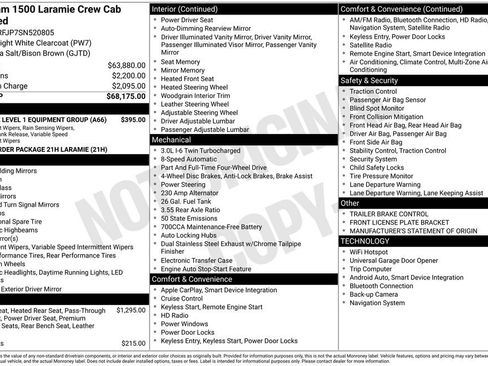 Used 2025 RAM 1500 Laramie AWD/4WD image 4