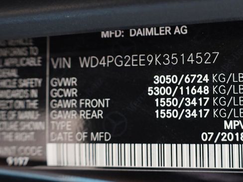 Used 2019 Mercedes-Benz Metris Passenger image 16