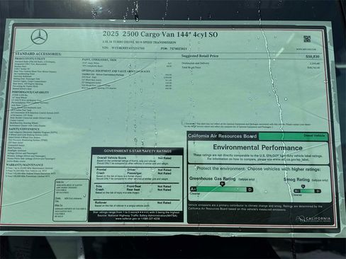 New 2025 Mercedes-Benz Sprinter 2500 image 11
