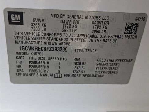 Used 2015 Chevrolet Silverado 1500 LT w/ All Star Edition image 33