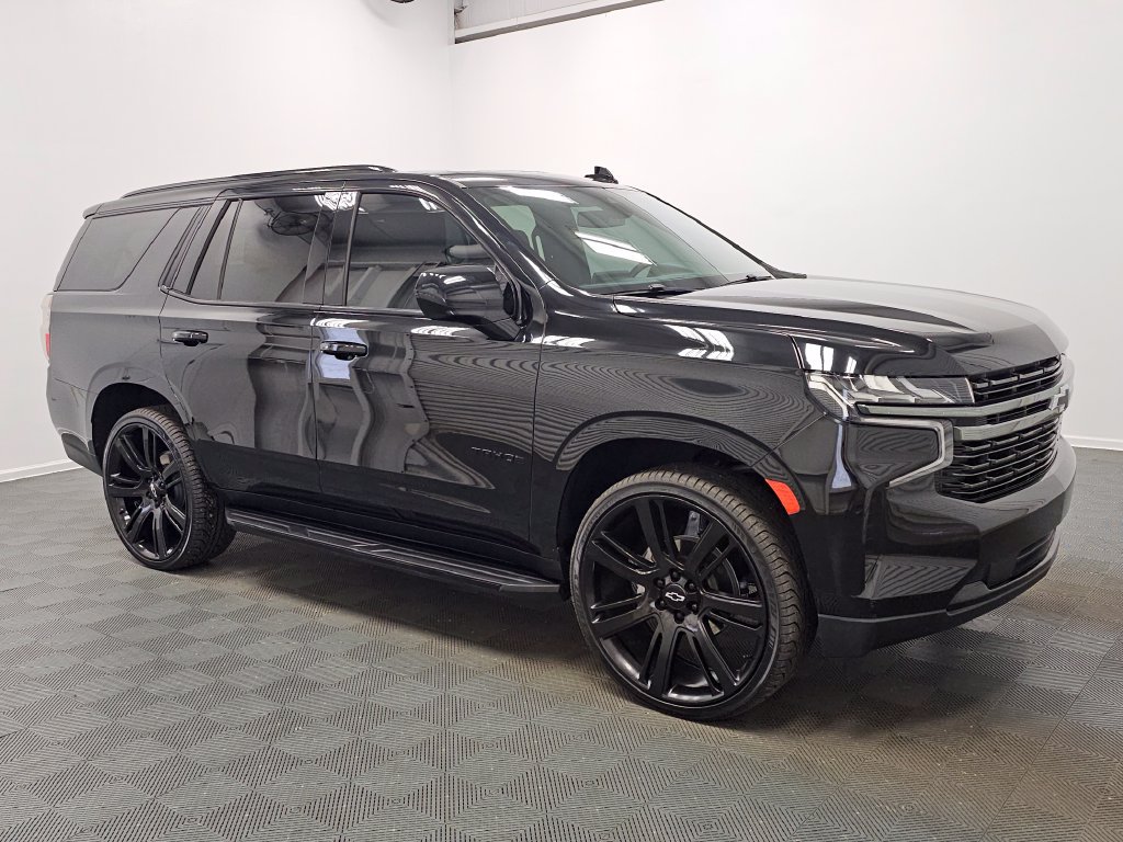 Used 2021 Chevrolet Tahoe RST w/ Rear Media and Nav Package RWD image 3