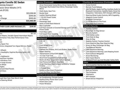 Used 2020 Toyota Corolla SE FWD image 9