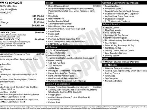 Used 2025 BMW X1 xDrive28i w/ M Sport Package image 11