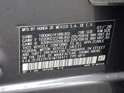 Used 2026 Honda HR-V EX-L image 17