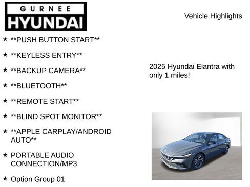 New 2025 Hyundai Elantra Sport w/ Cargo Package image 8
