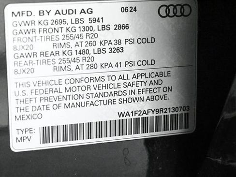 Certified 2024 Audi Q5 e Prestige image 26