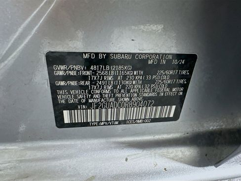 Used 2024 Subaru Crosstrek 2.0i Premium image 12