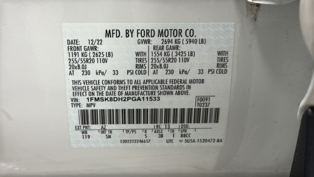 Used 2023 Ford Explorer XLT w/ Equipment Group 202A AWD/4WD image 27