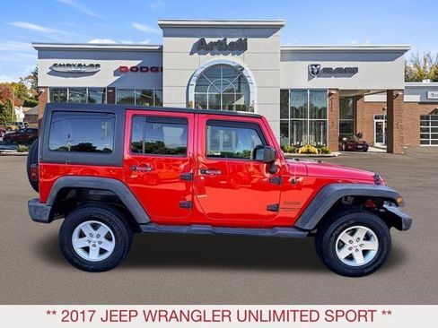Used 2017 Jeep Wrangler Unlimited Sport w/ Quick Order Package 24S AWD/4WD image 7