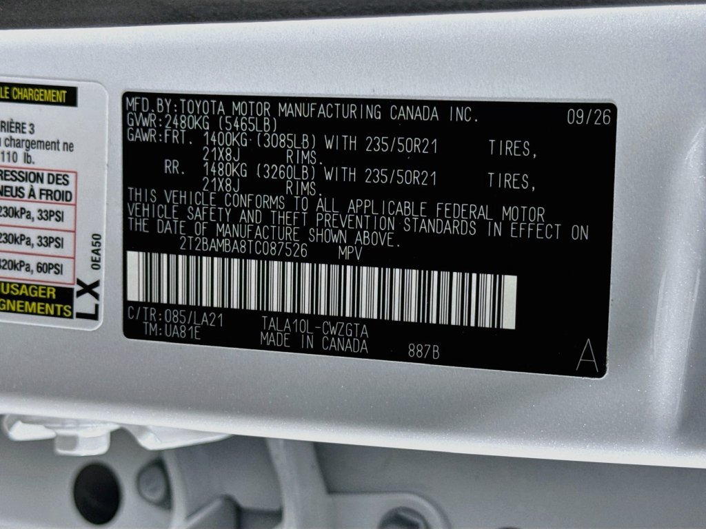 New 2026 Lexus RX 350 FWD image 24