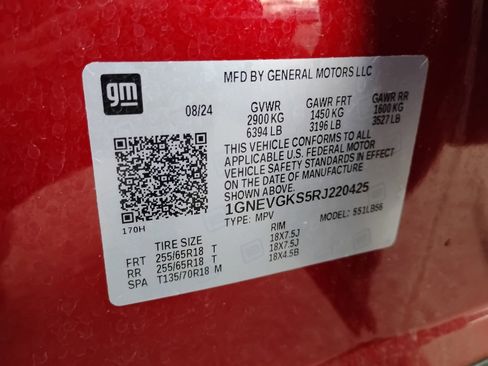 Used 2024 Chevrolet Traverse LT w/ Trailering Package image 30